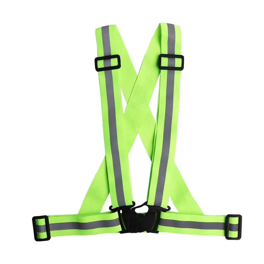 Running Gear Reflective - Outdoor Adjustable Lightweight Cycling Safety Vest