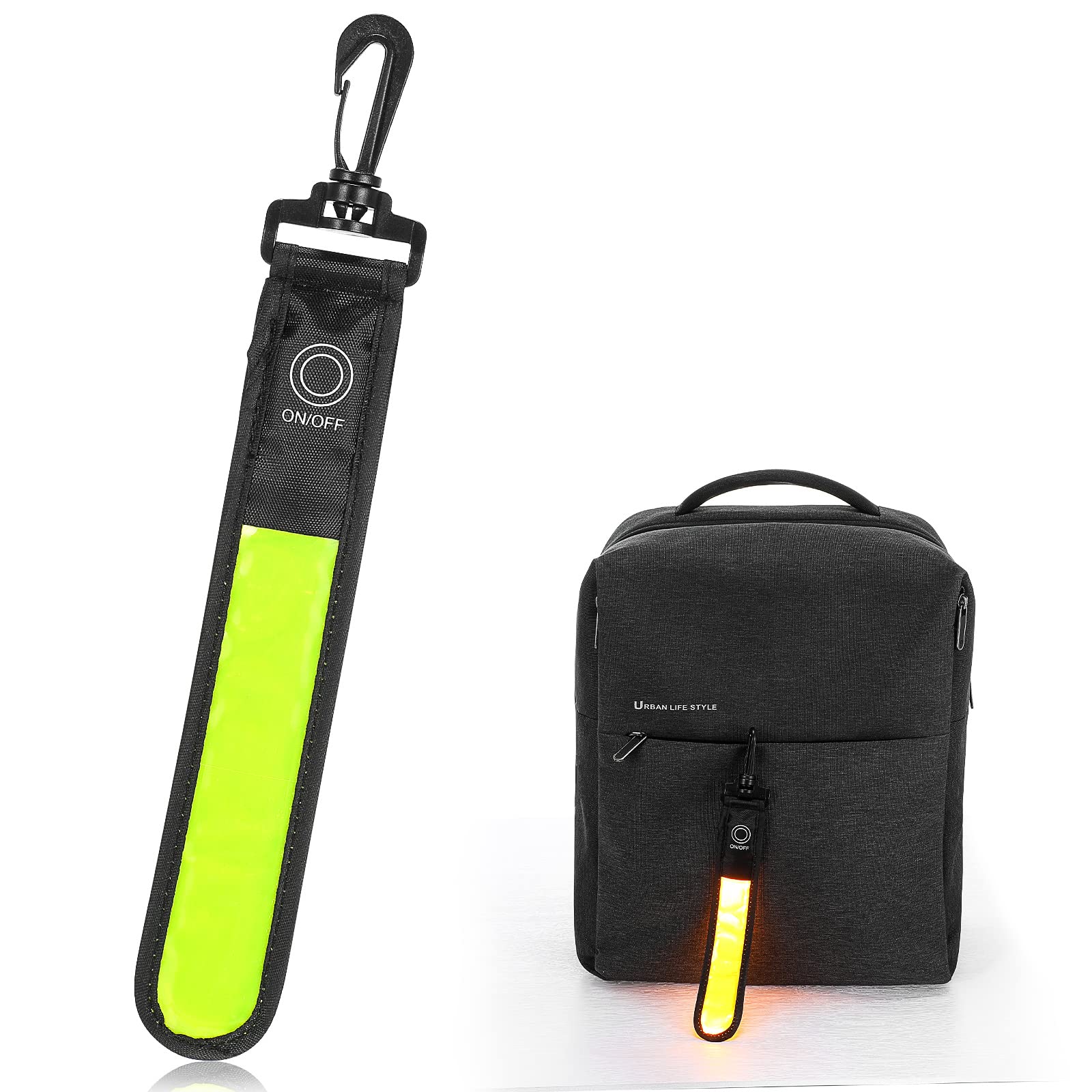 Running Gear Reflective - Safety Reflective Glowing Bag Pendant Tag