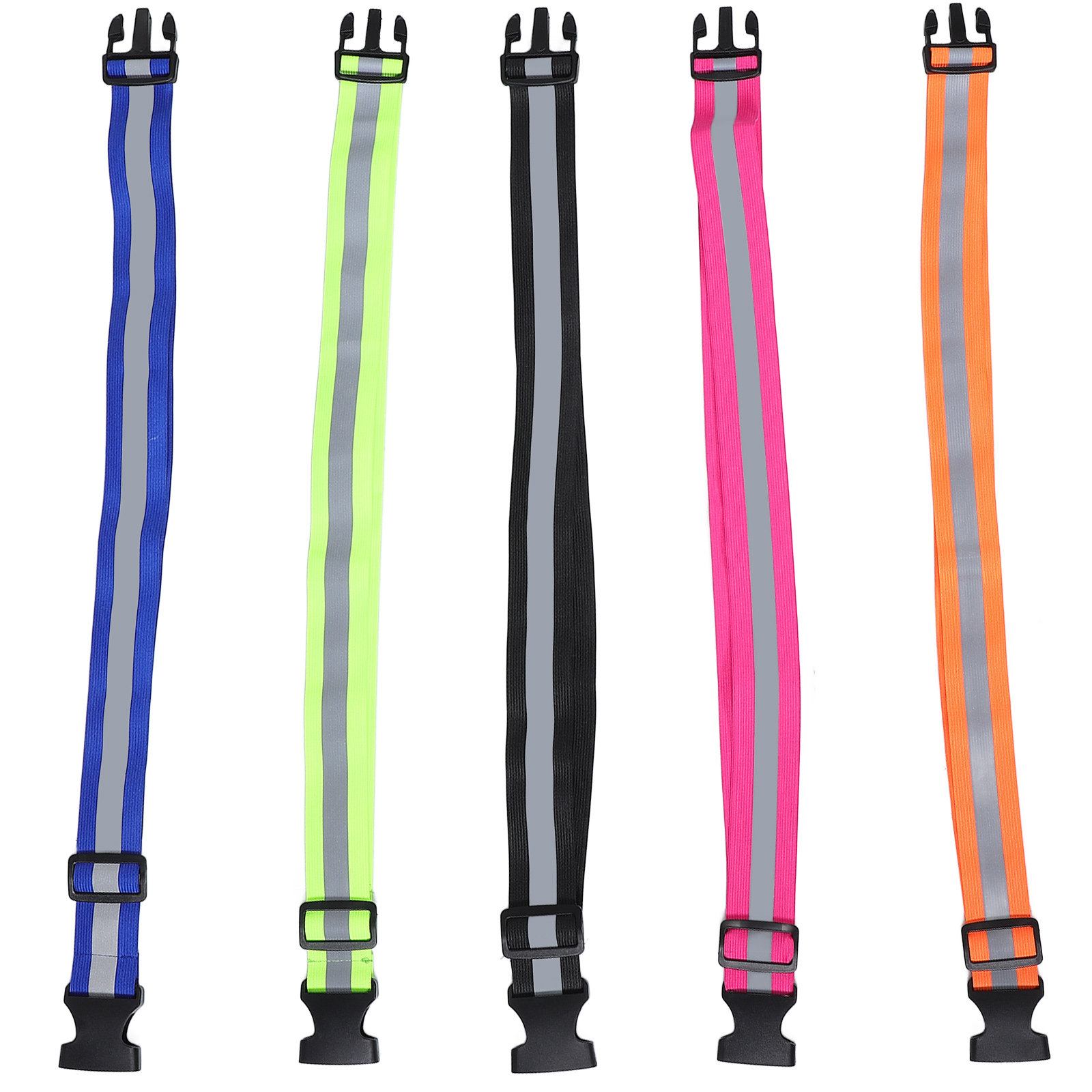 Running Gear Reflective - 5Pcs Reflective Body Strap Elastic Running