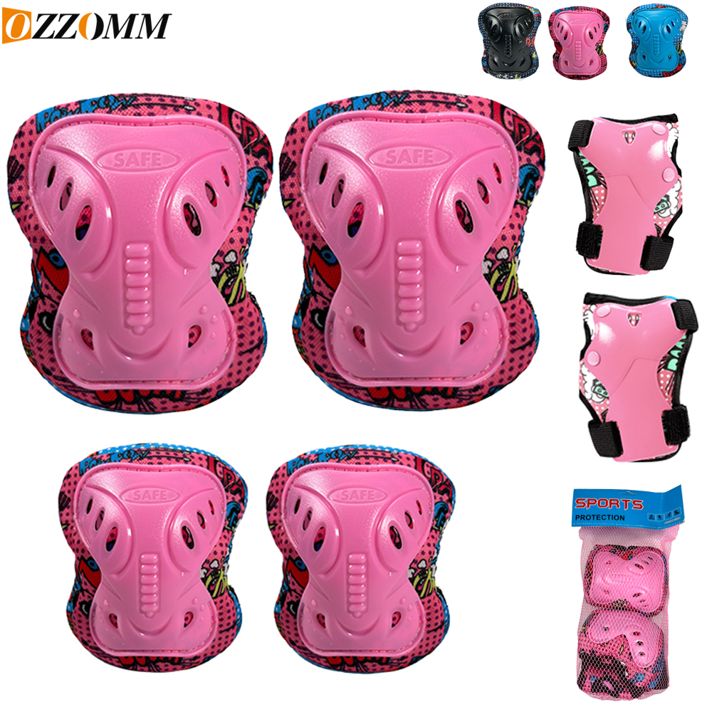6PCS [Kids Protective Gear Set - مراجعة Running Gear Girls وسعره