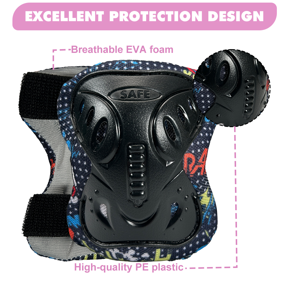 6PCS [Kids Protective Gear Set - مراجعة Running Gear Girls وسعره