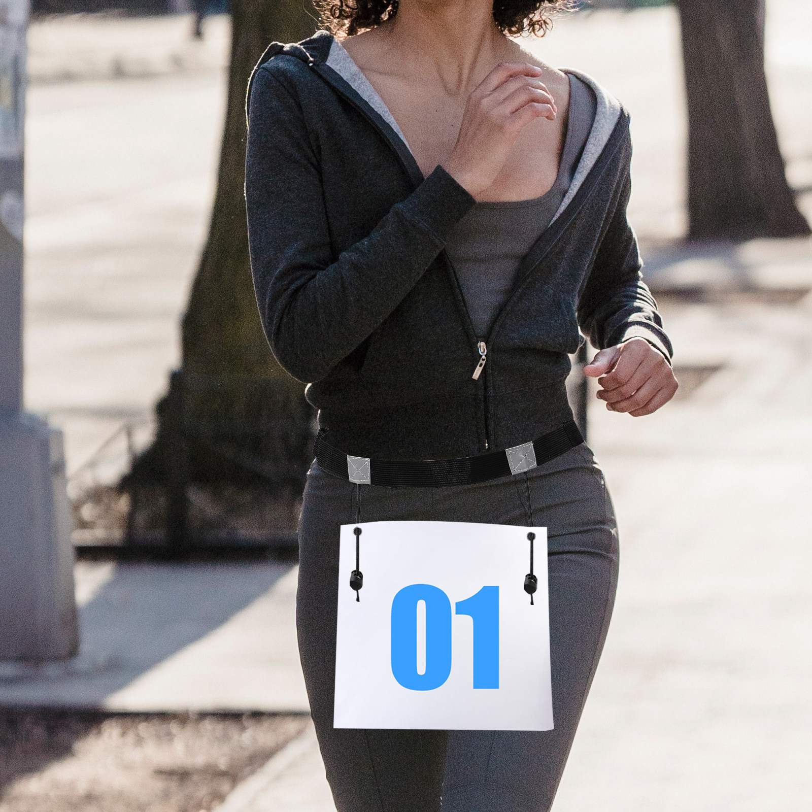 2Pcs Running Number Belt Refle - مراجعة Running Gear Girls وسعره