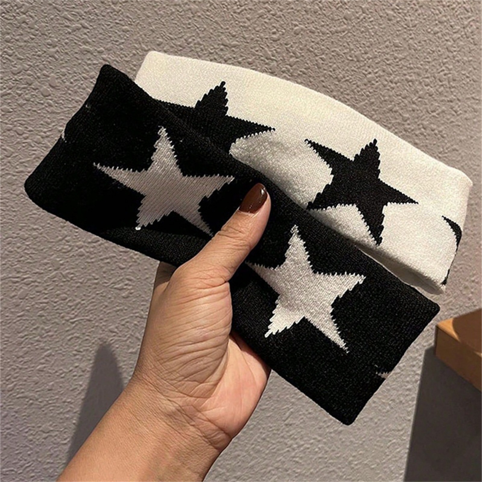 Personality star moon hair ban - مراجعة Running Gear Winter وسعره