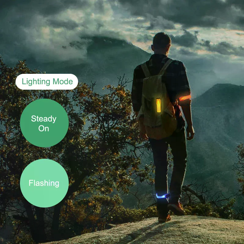 LED Armband Rechargeable, High - مراجعة Running Gear Reflective وسعره