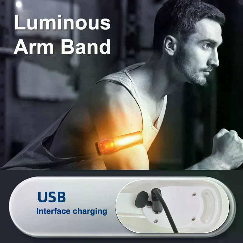 LED Armband Rechargeable, High - مراجعة Running Gear Reflective وسعره