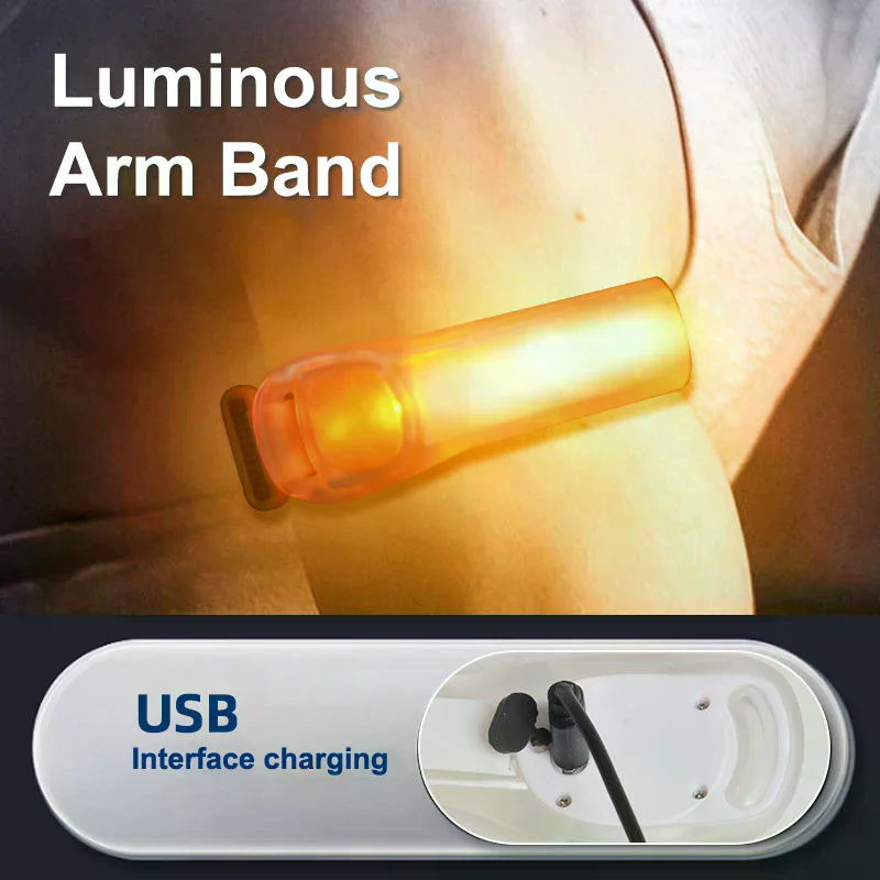 LED Armband Rechargeable, High - مراجعة Running Gear Reflective وسعره