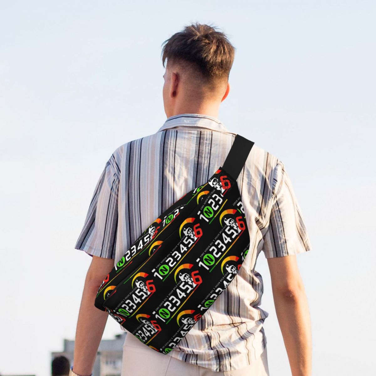 Crossbody Waist Bag 1N23456 Mo - مراجعة Running Gear Bag For Men وسعره