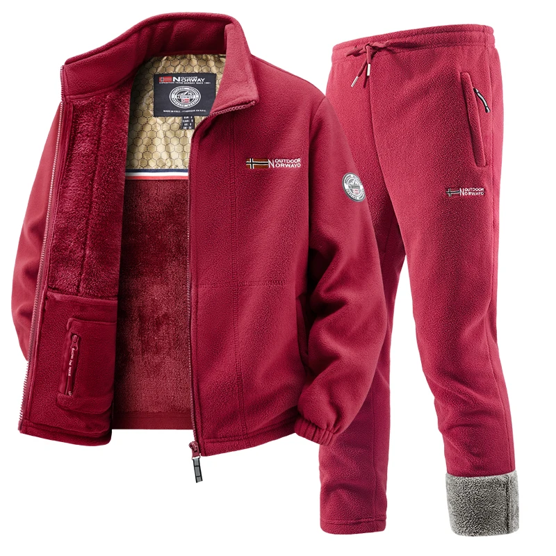 Mens Winter Fleece Tracksuit S - مراجعة Running Gear Winter وسعره