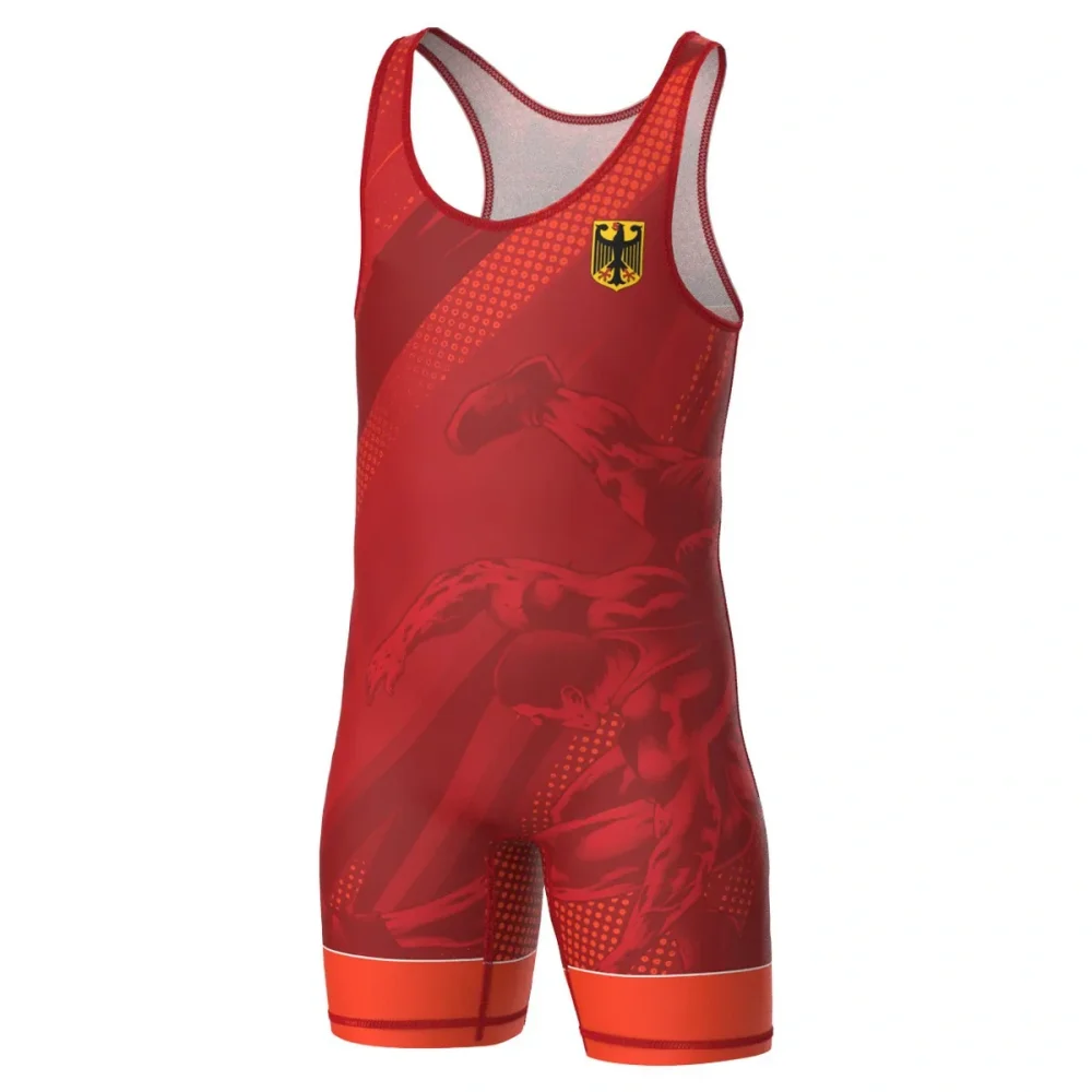 Mens Wrestling Singlet Uniform - مراجعة Running Gear Train وسعره