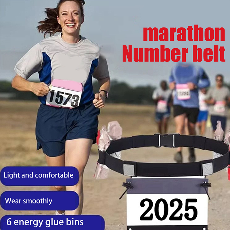 Running Race Number Belt Waist - مراجعة Running Belt Waist وسعره