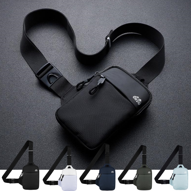Casual Men Shoulder Chest Bag  - مراجعة Running Belt Waist وسعره