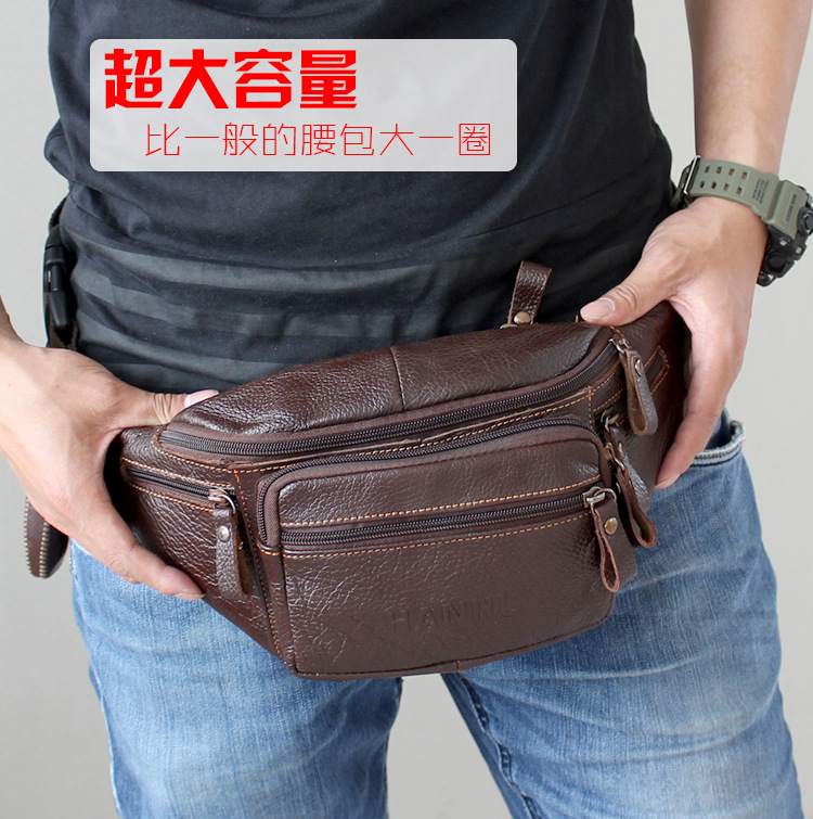 Genuine Cowhide Leather Waist  - مراجعة Running Belt Waist وسعره