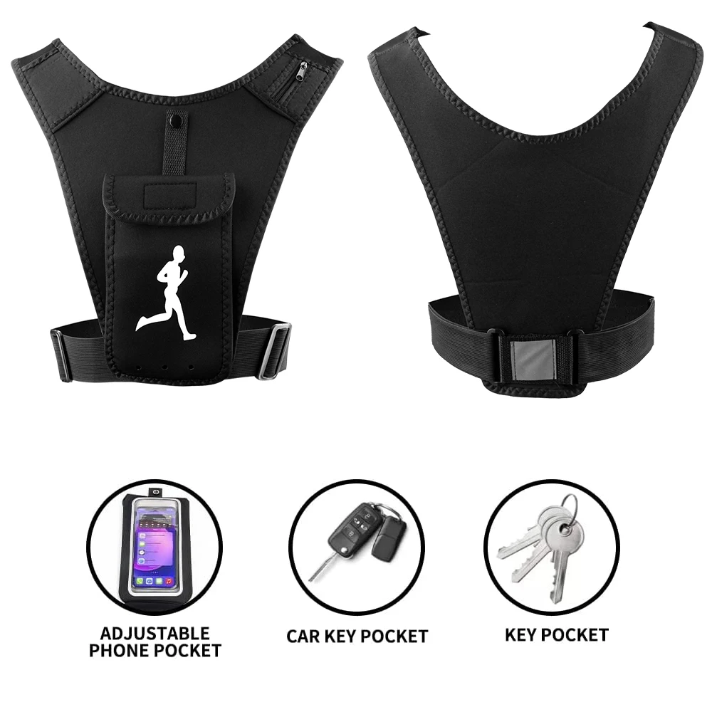 XQQMXX 1Pcs Running Vest Phone - مراجعة Running Gear Train وسعره