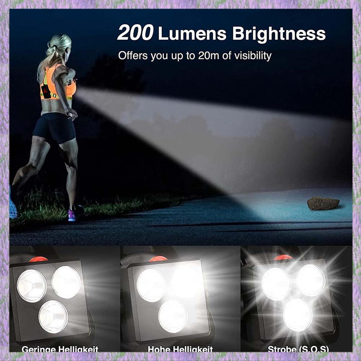A63K-Night Running Lights For  - مراجعة Running Gear Reflective وسعره