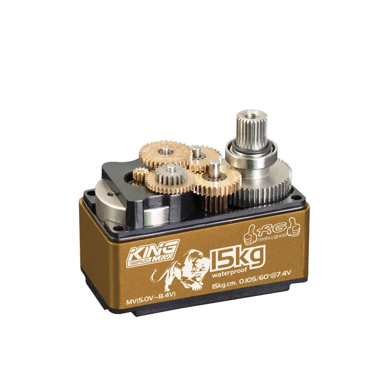 KINGMAX RGD01L 52g 15kg.cm DC  - مراجعة Running Gear Car وسعره