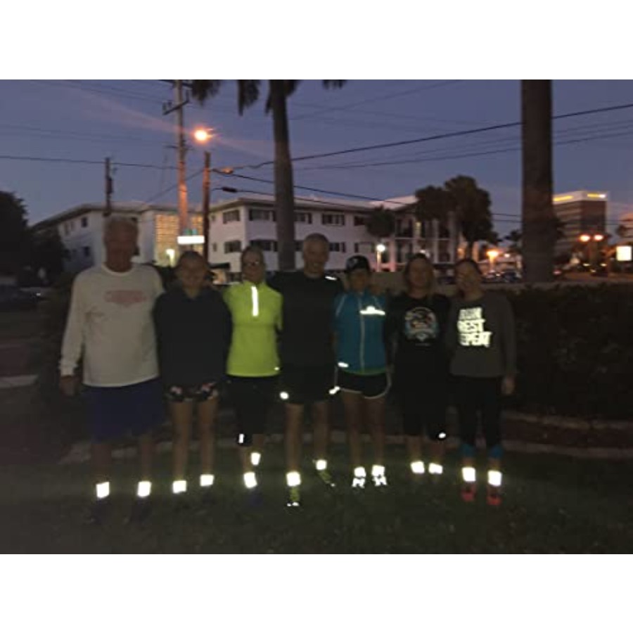 Reflective Socks for cycling a - مراجعة Running Gear Girls وسعره