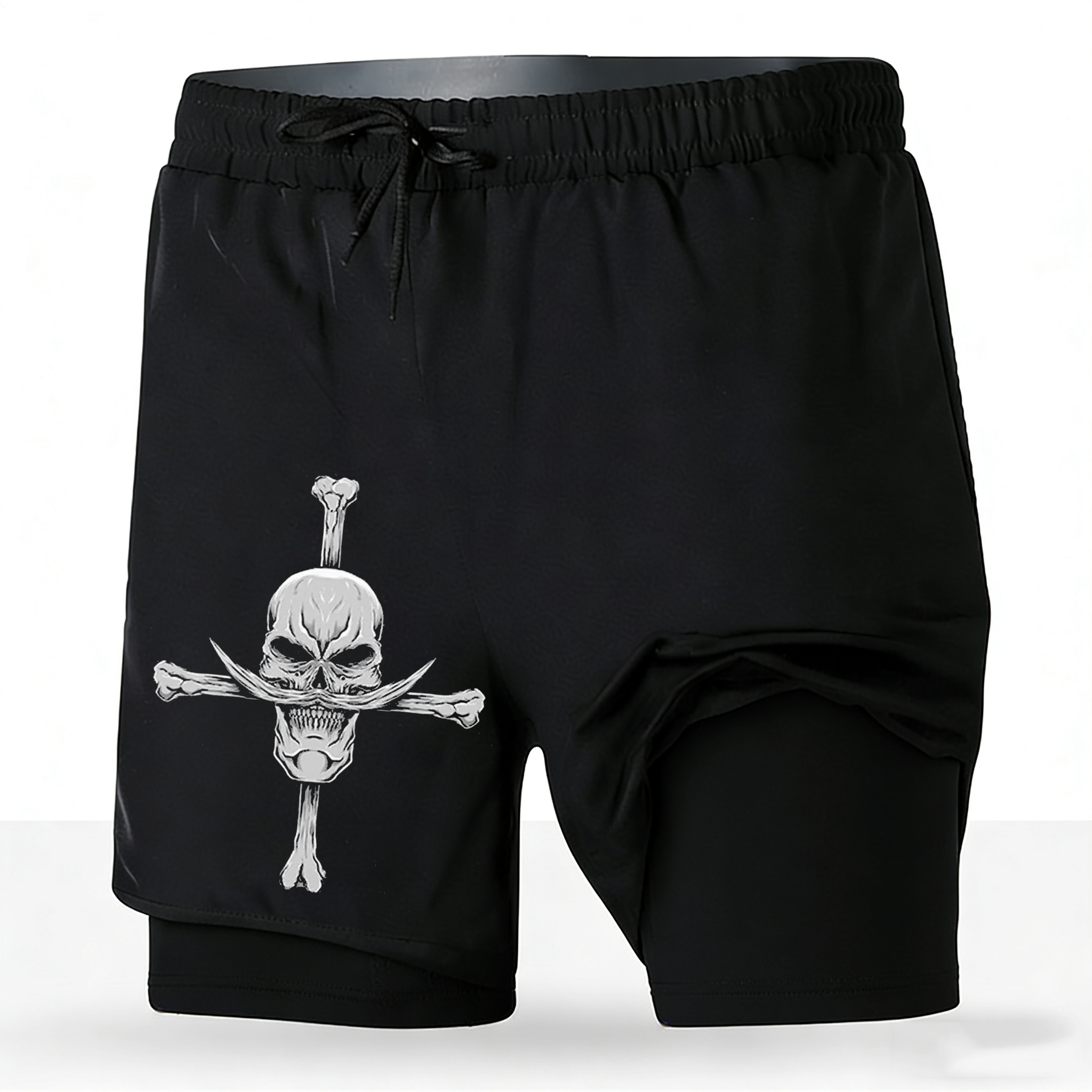 Men's One Piece Anime 2-in-1 R - مراجعة Running Gear In Japan وسعره