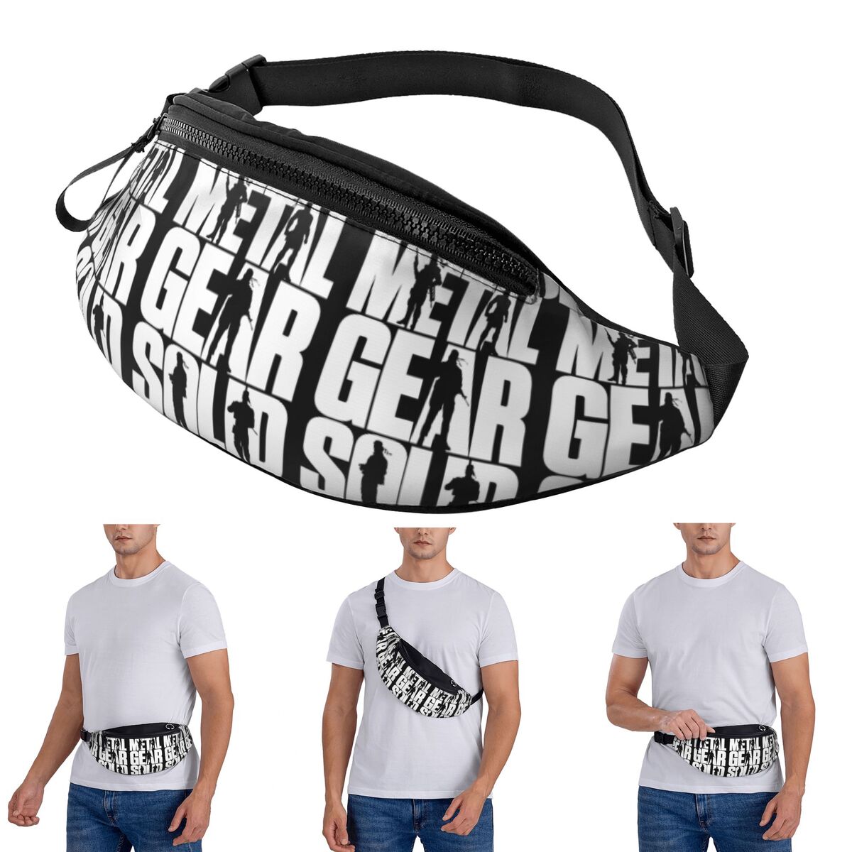 Crossbody Waist Bag Metal Gear - مراجعة Running Gear Bag For Men وسعره