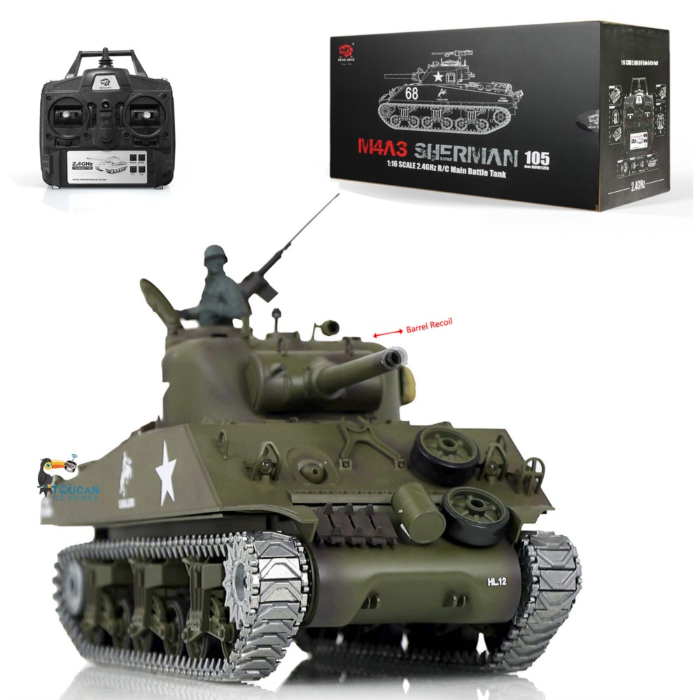 1/16 HENG LONG 7.0 RC Tank Mod - مراجعة Running Gear Box وسعره
