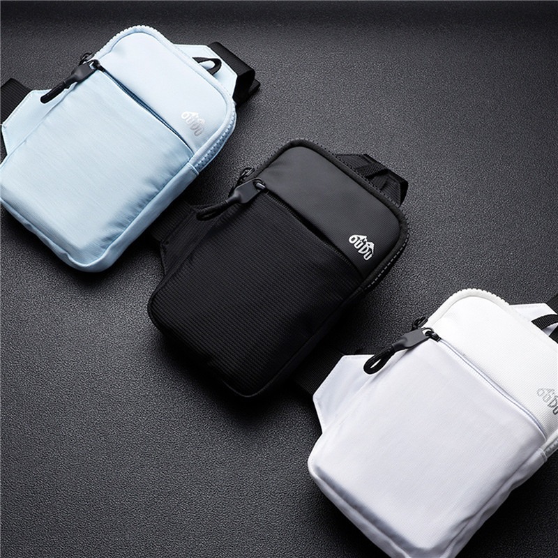 Casual Men Shoulder Chest Bag  - مراجعة Running Belt Waist وسعره