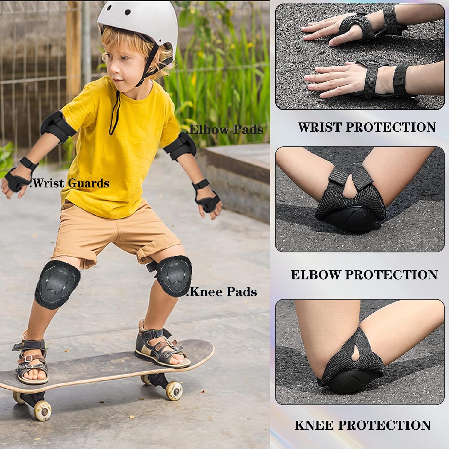 Kids/Youth Knee Pads and Elbow - مراجعة Running Gear Girls وسعره