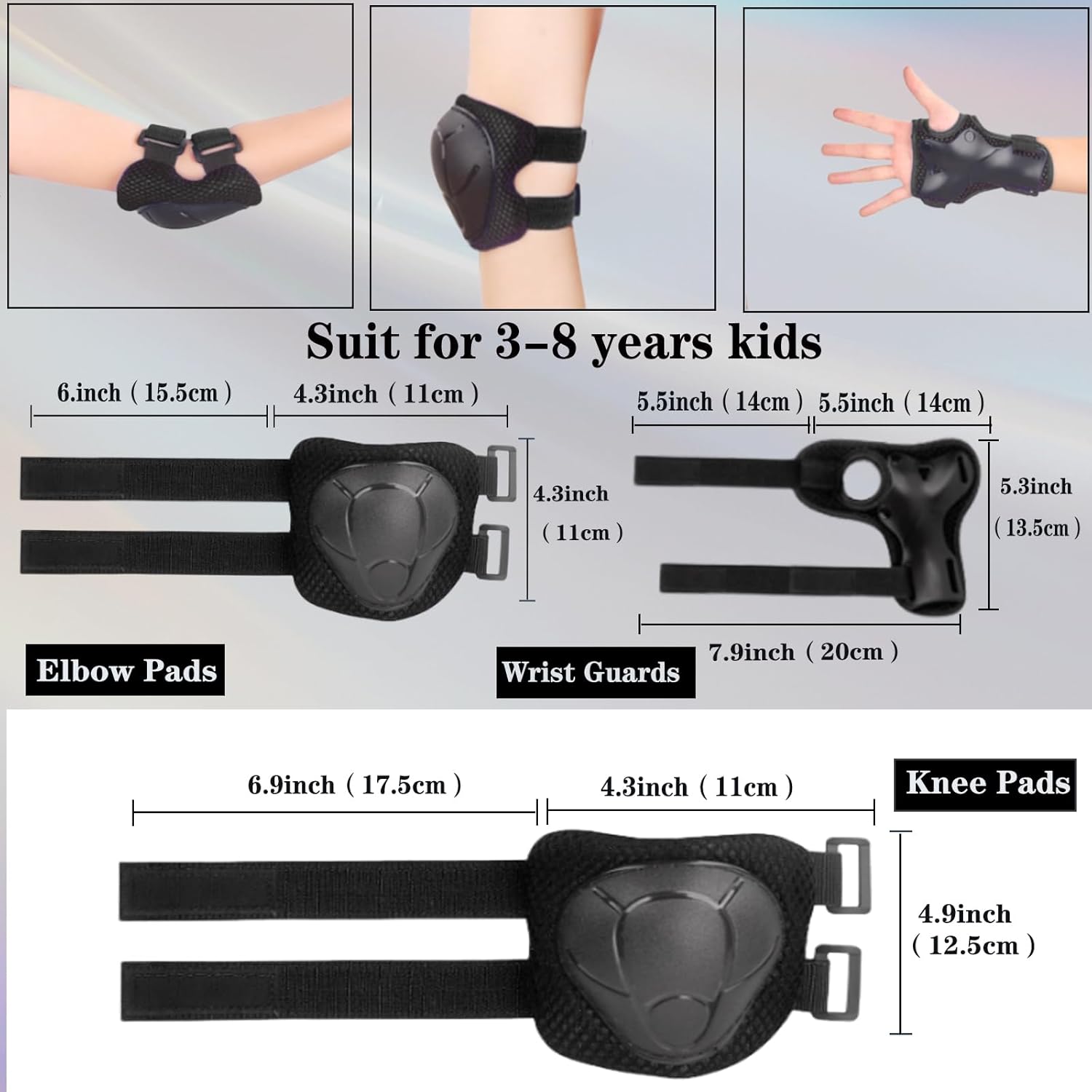 Kids/Youth Knee Pads and Elbow - مراجعة Running Gear Girls وسعره