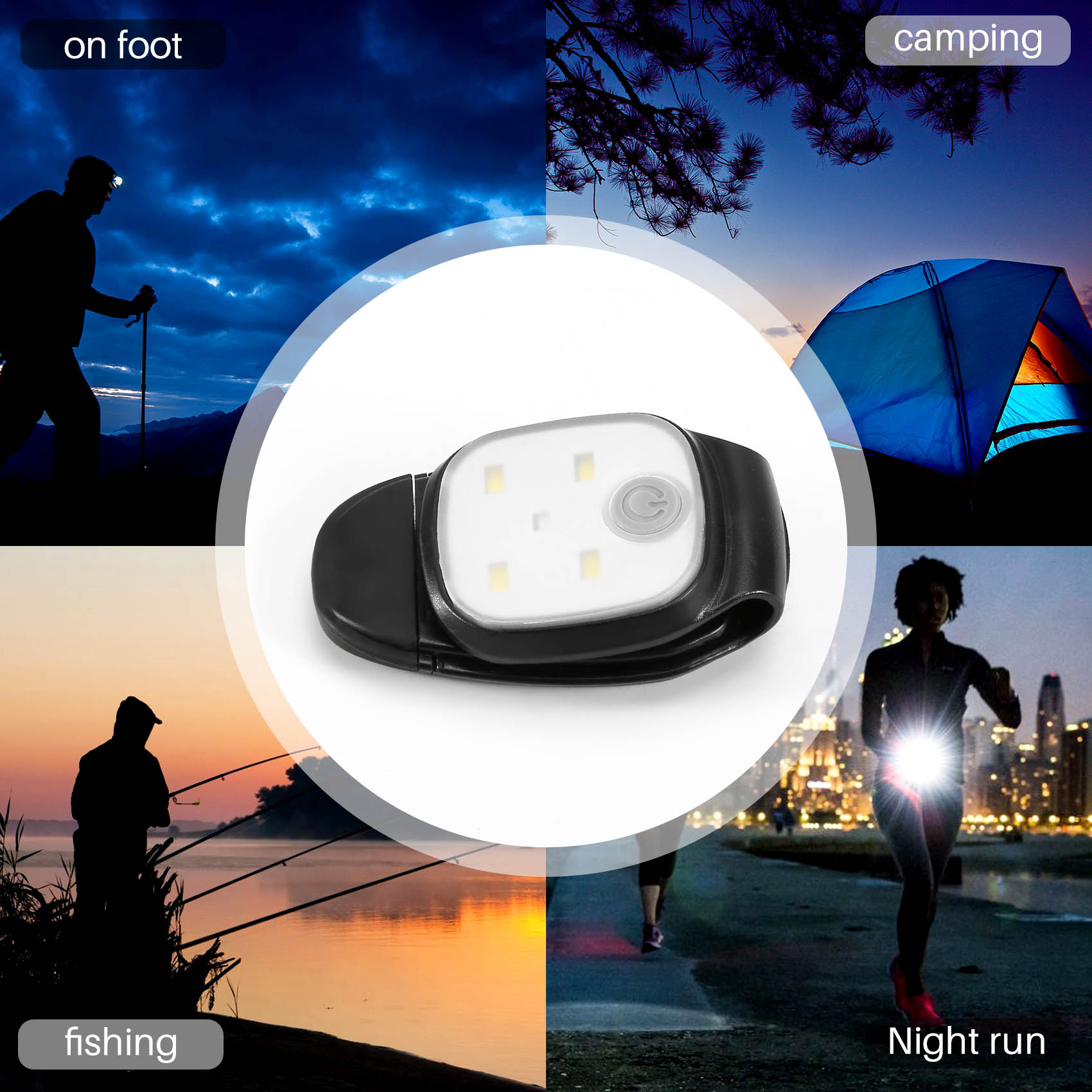 XSXS-Outdoor Night Clip On Run - مراجعة Running Gear Reflective وسعره