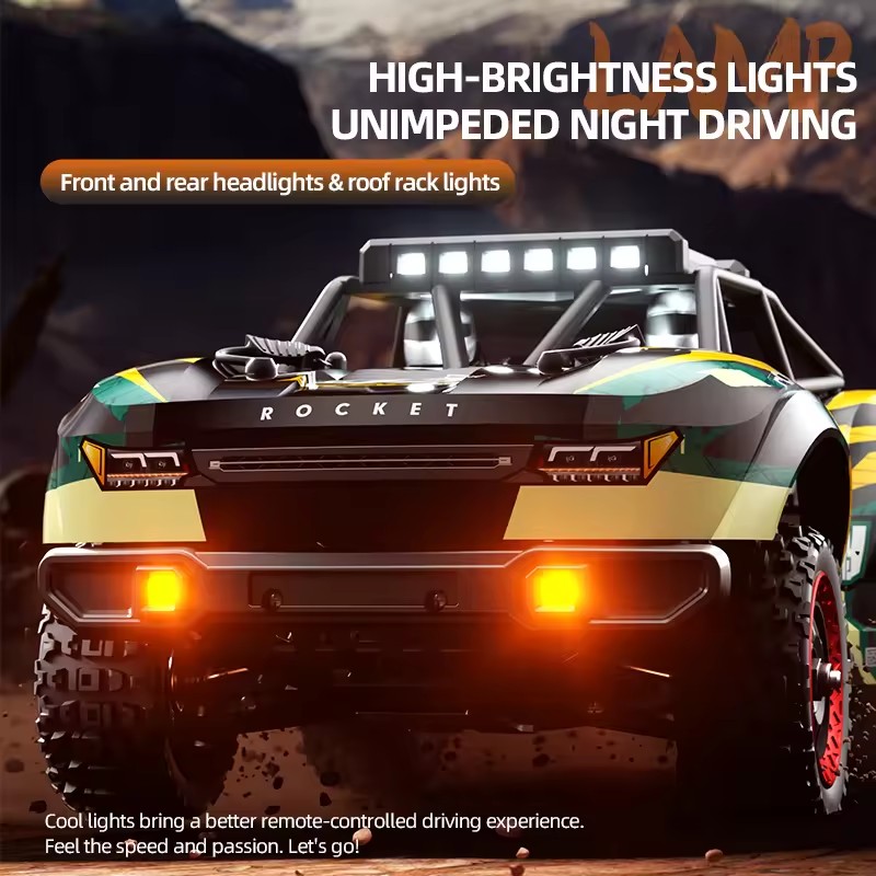 80KM/H Brushless RC Racing Car - مراجعة Running Gear Car وسعره
