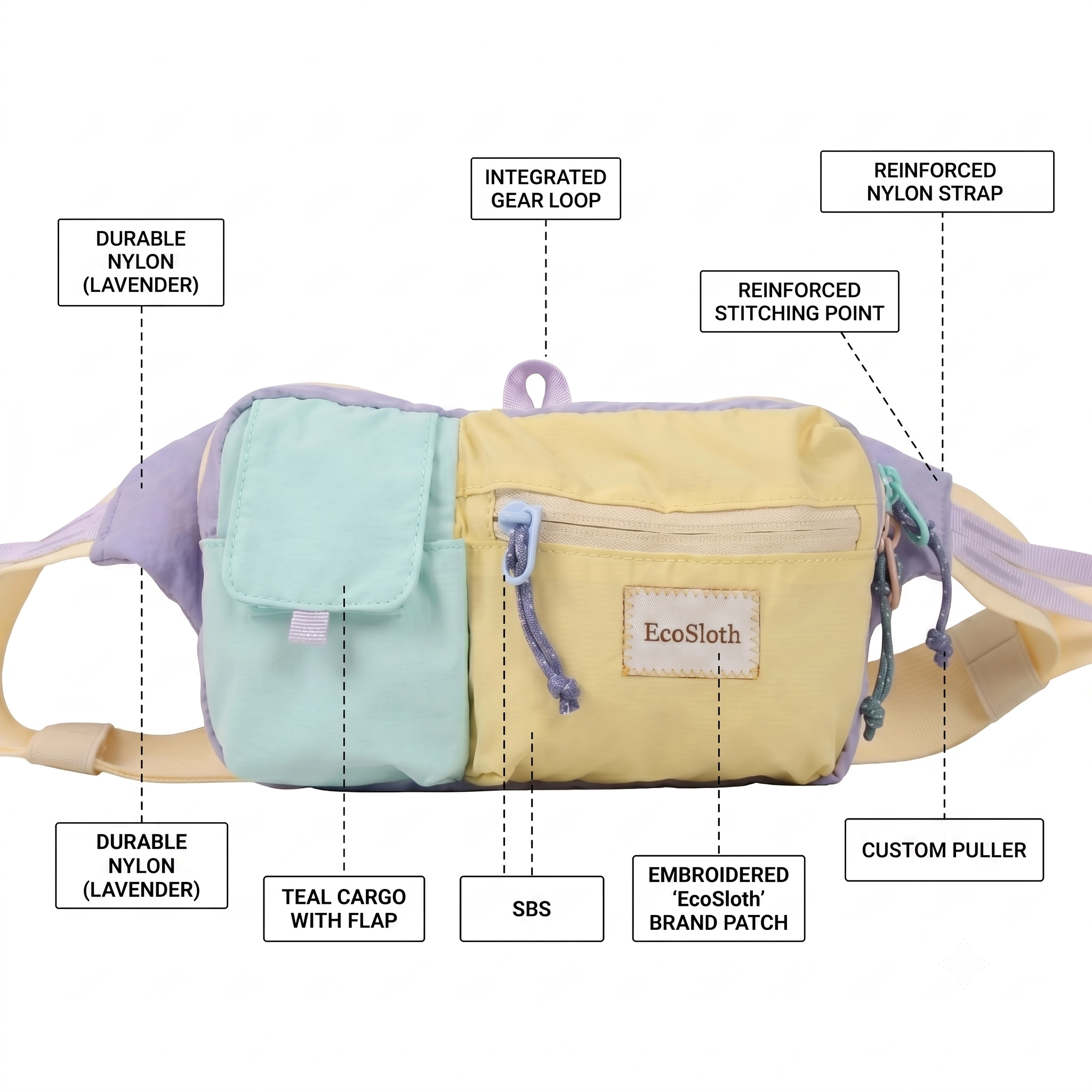 EcoSloth Fanny Packs for Women - مراجعة Running Belt Waist وسعره