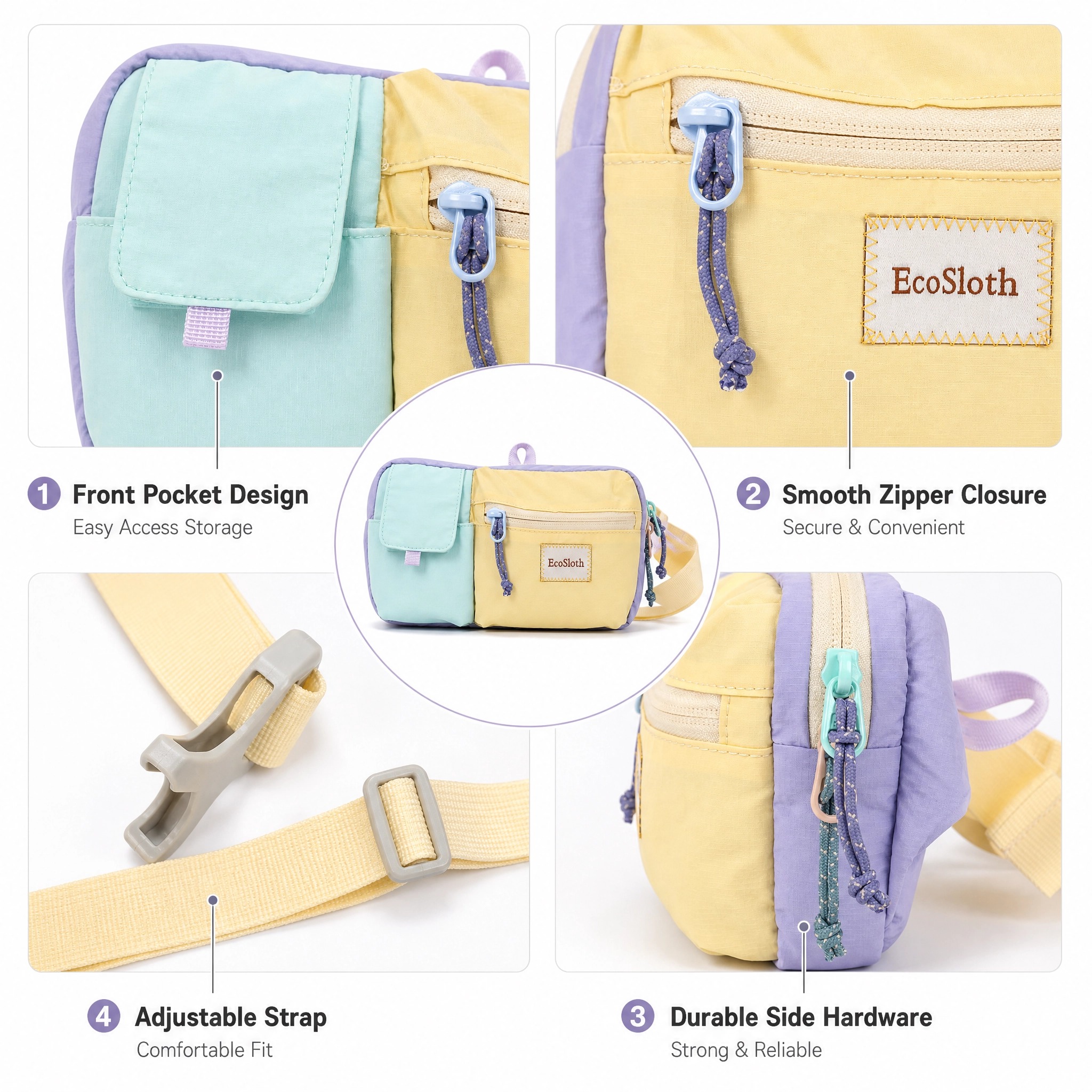 EcoSloth Fanny Packs for Women - مراجعة Running Belt Waist وسعره