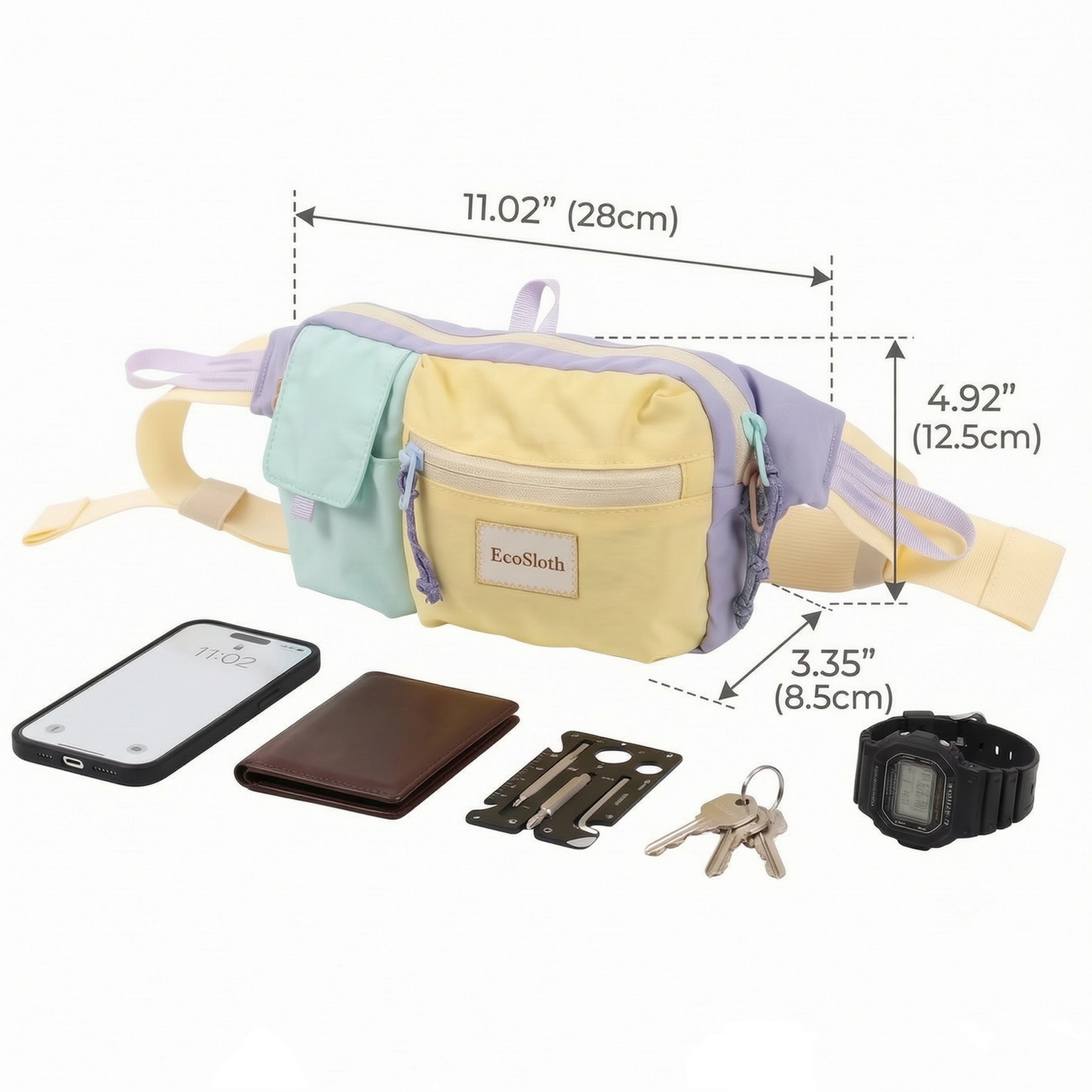 EcoSloth Fanny Packs for Women - مراجعة Running Belt Waist وسعره