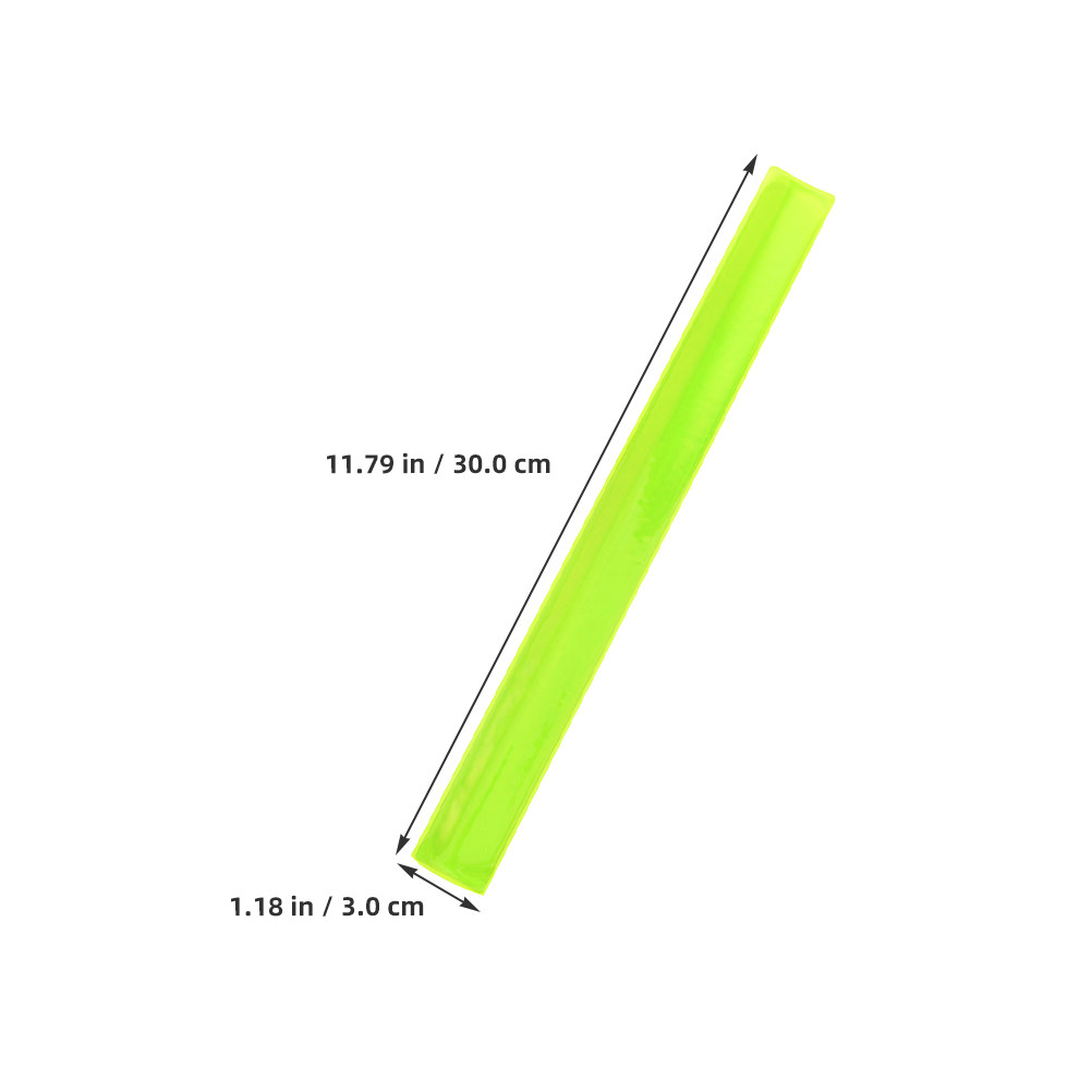 12Pcs Reflective Slap Bracelet - مراجعة Running Gear Reflective وسعره