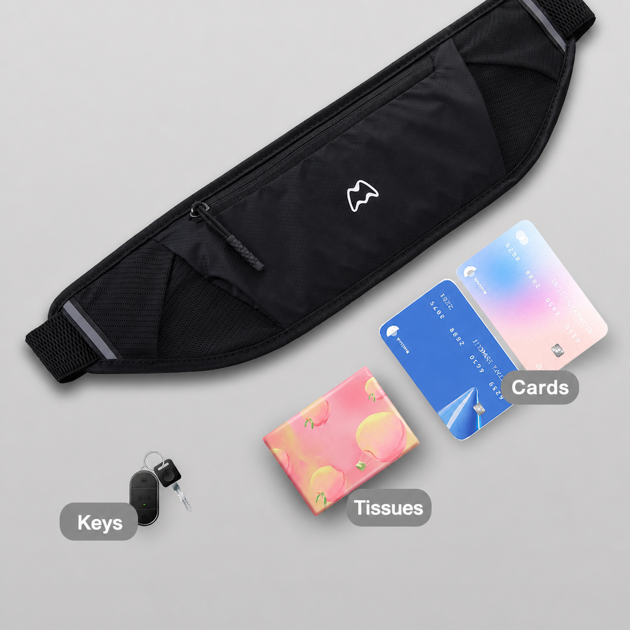 Waterproof Running Waist Pack  - مراجعة Running Belt Waist وسعره