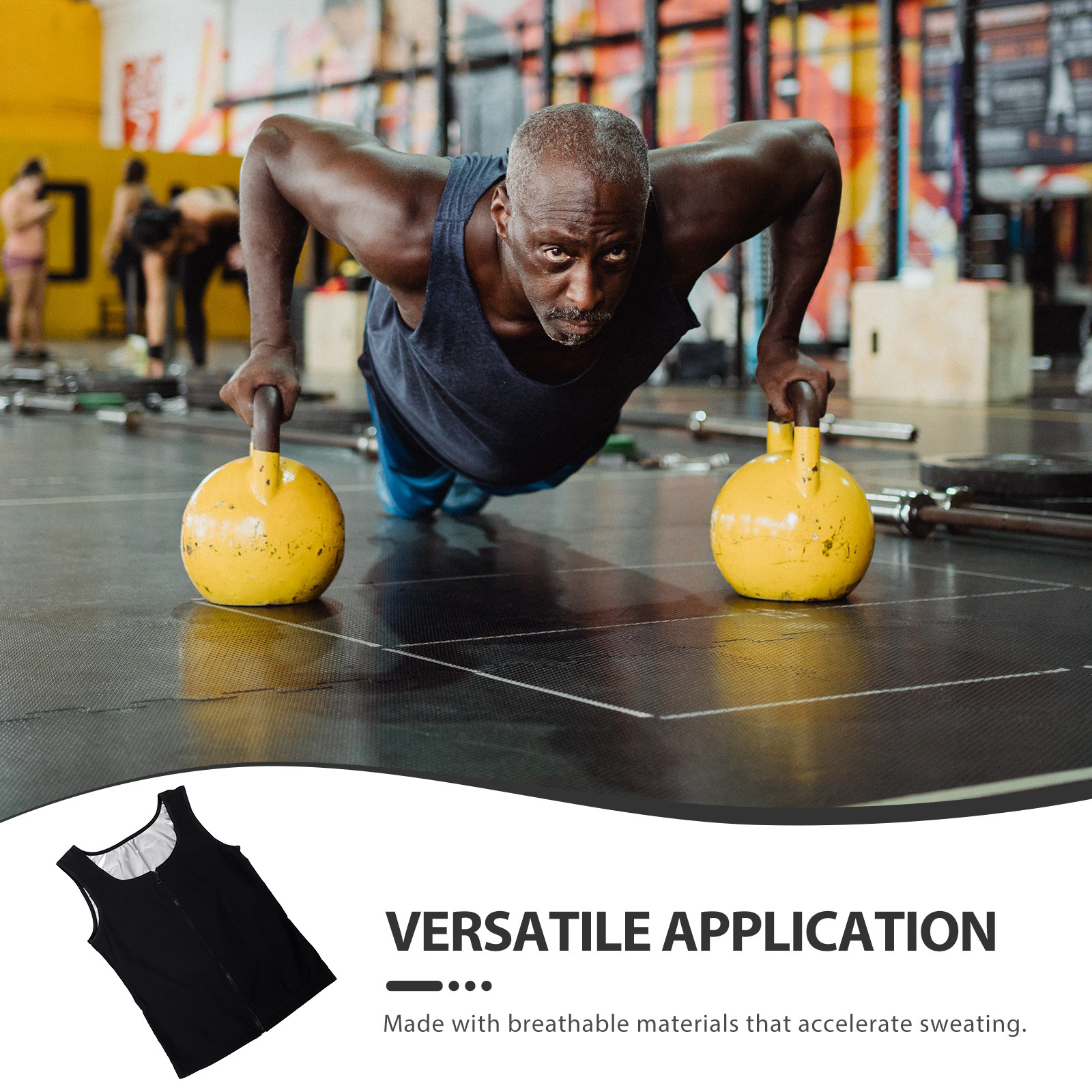Mens Zip Up Sweat Vest Workout - مراجعة Running Gear Girls وسعره