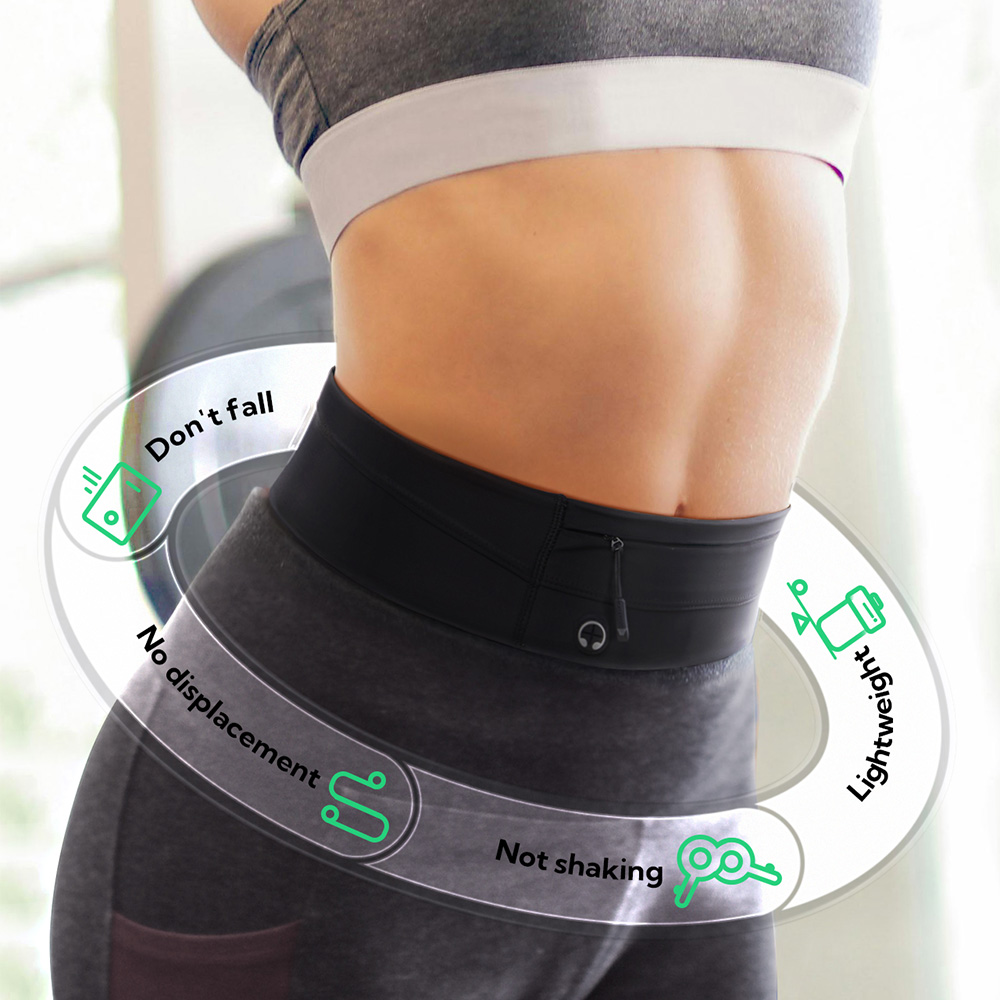 WATERFLY Running Belt Fanny Pa - مراجعة Running Belt Waist وسعره