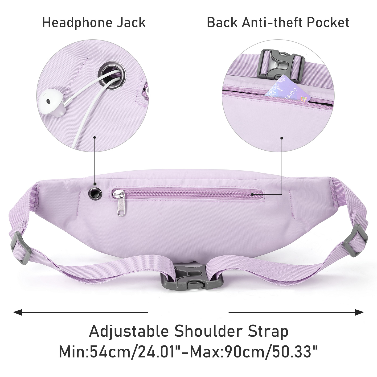 Fashion Running Waist Bag Wate - مراجعة Running Belt Waist وسعره