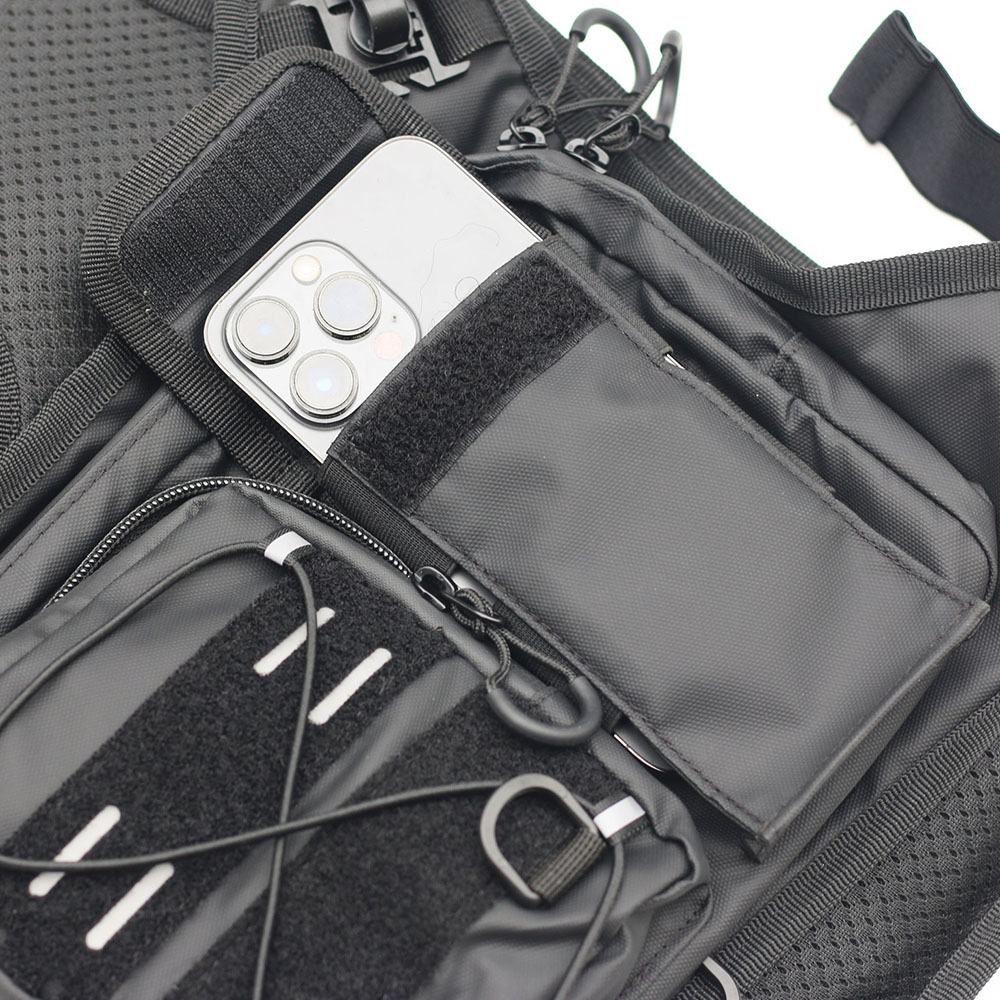Tactical Vest Chest Bag with 2 - مراجعة Running Gear Bag For Men وسعره