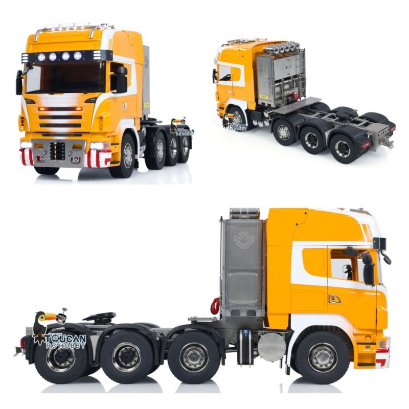 RC Tractor Truck Metal 8x8 R62 - مراجعة Running Gear Box وسعره