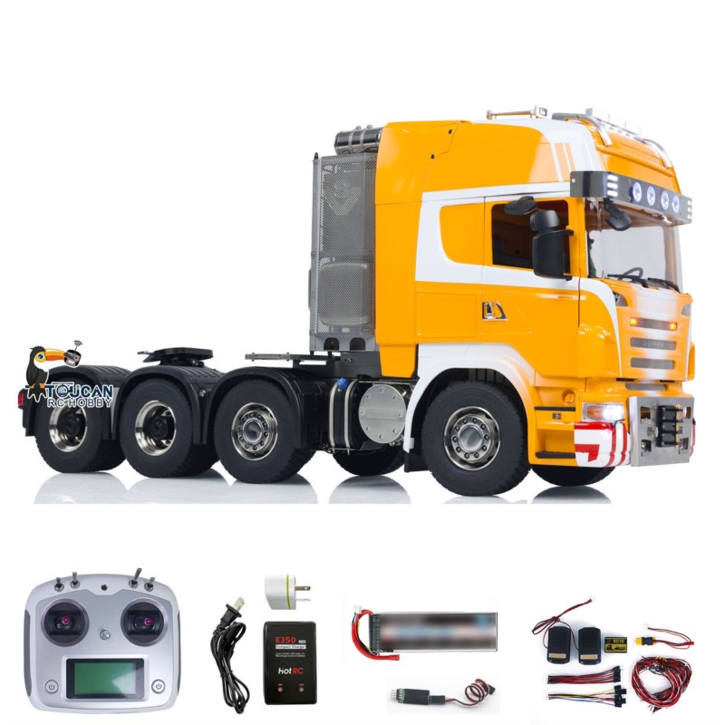RC Tractor Truck Metal 8x8 R62 - مراجعة Running Gear Box وسعره