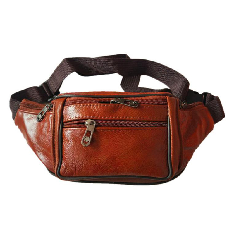 Leather Men Waist Chest Bag Th - مراجعة Running Belt Waist وسعره