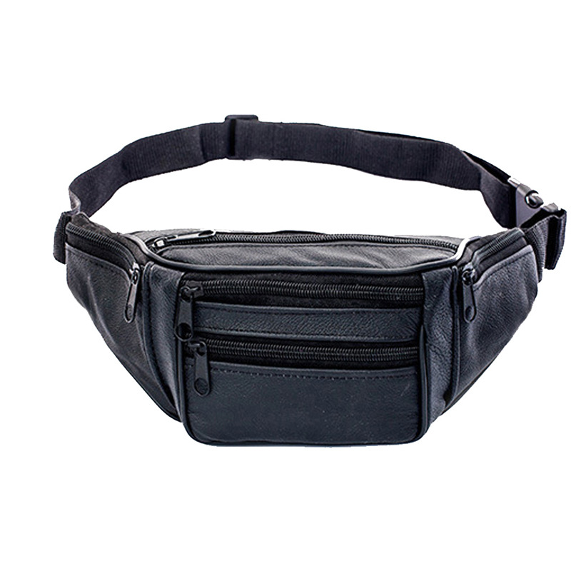 Leather Men Waist Chest Bag Th - مراجعة Running Belt Waist وسعره